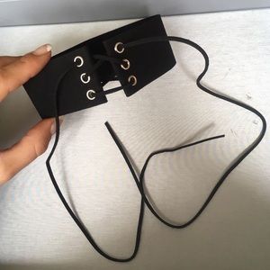 Collar String Choker Necklace